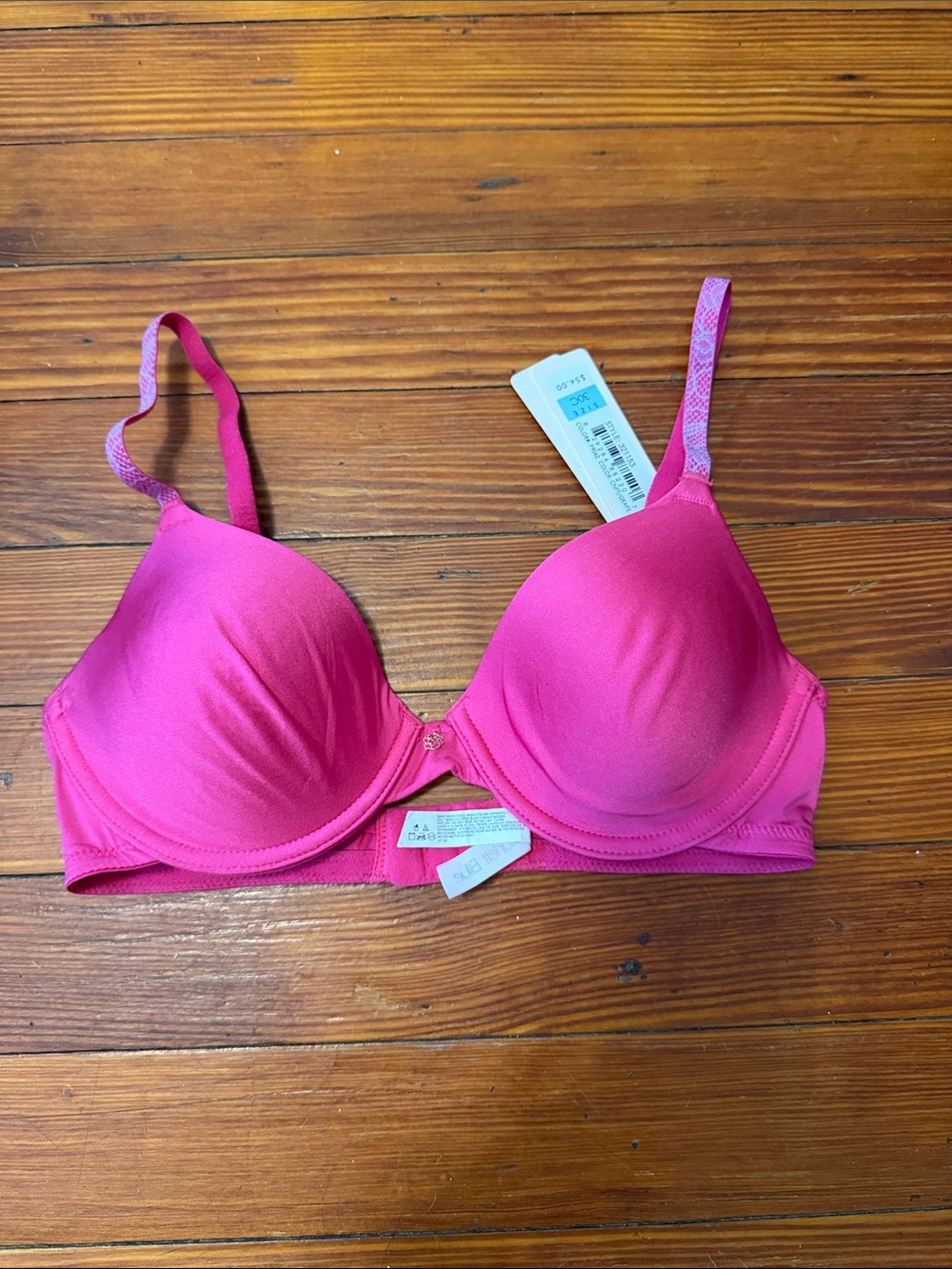 New Skarlett Blue Hot Pink T-Shirt Bra - Smooth Molded Cups 30C